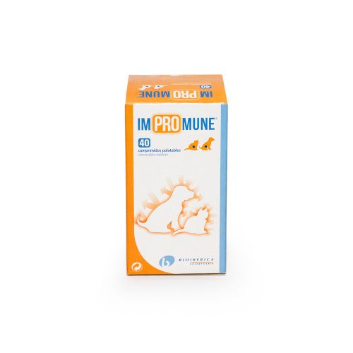 Supliment nutritional recomandat câinilor și pisicilor pentru a optimiza răspunsul imun Impromune, 40 tablete, Bioiberica