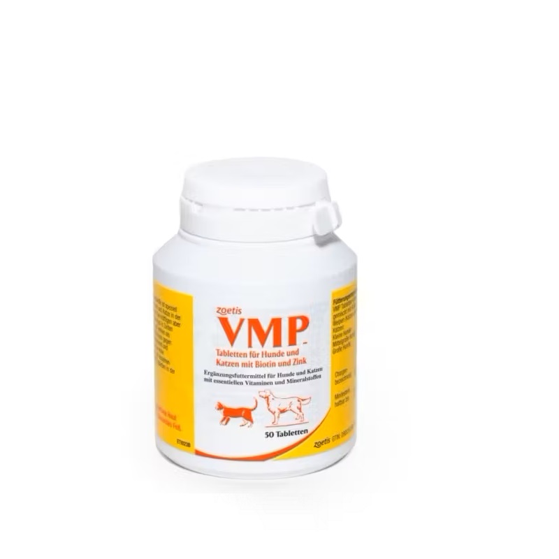 Supliment nutritiv palatabil pentru caini si pisici VMP, 50 tablete, Zoetis