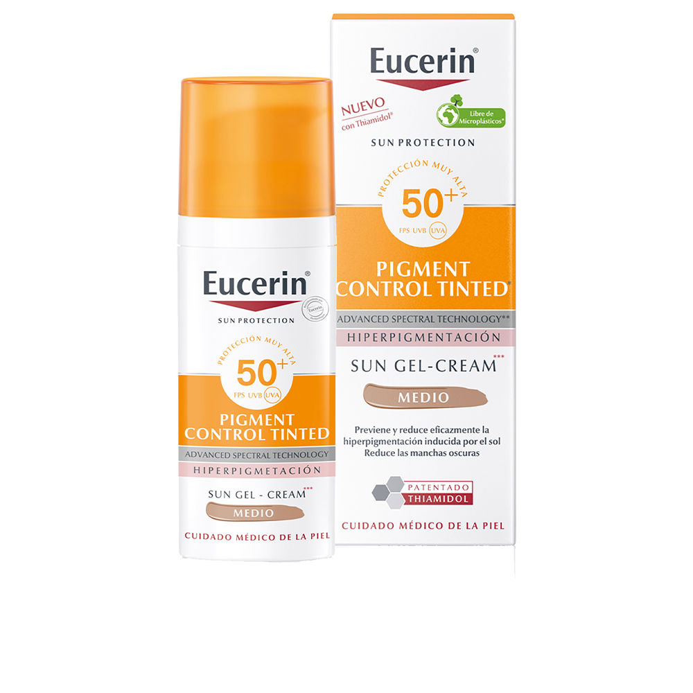 Emulsie impotriva hiper-pigmentarii tenului SPF 50+ Sun Protection, 50 ml, Eucerin