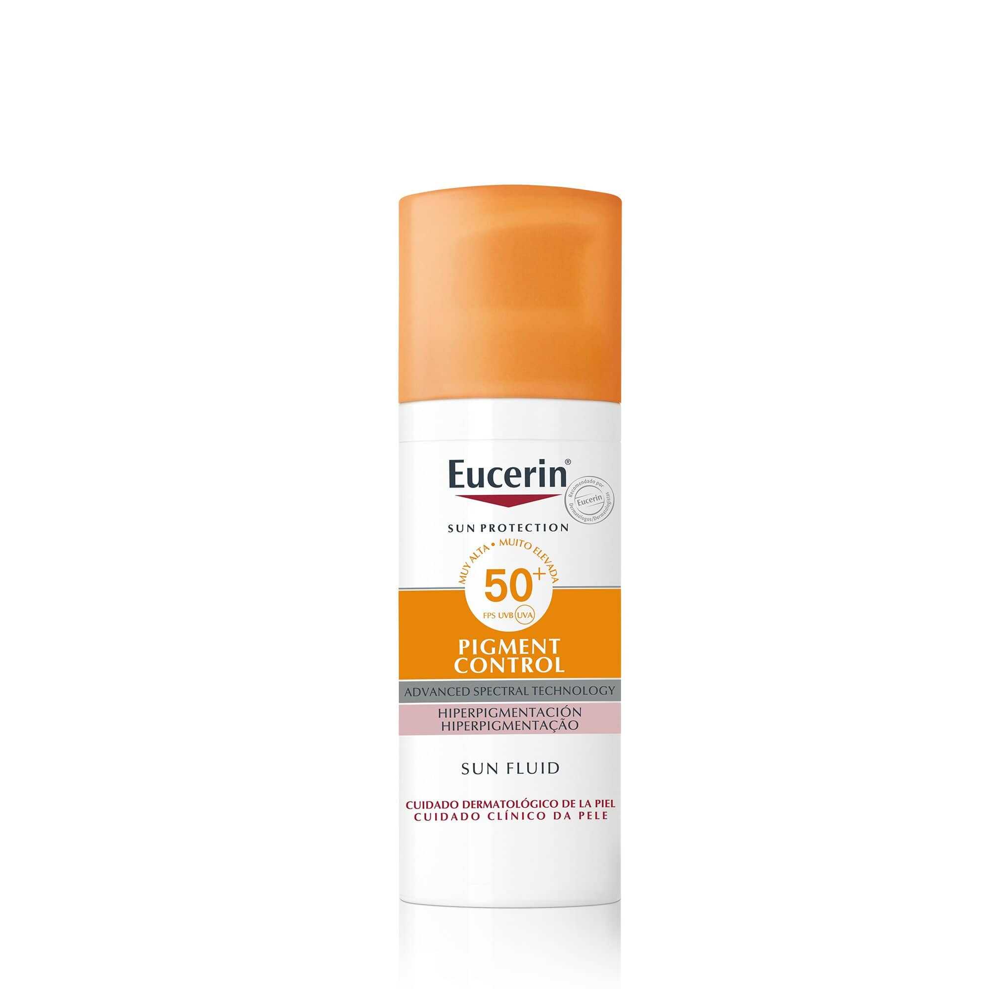 Emulsie cu SPF 50+ impotriva hiperpigmentarii tenului Sun Protection, 50 ml, Eucerin