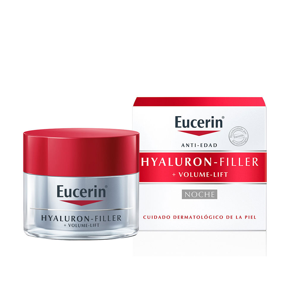 Crema de noapte cu efect de lifting Hyaluron Filler Volume Lift, 50 ml, Eucerin