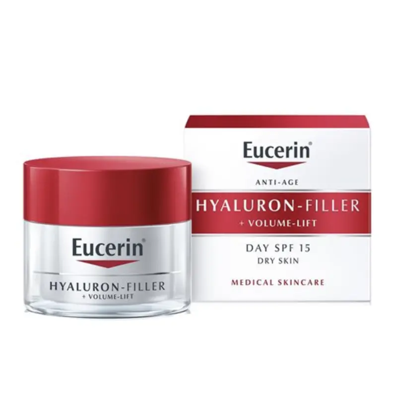 Crema de zi cu efect de lifting Hyaluron Filler Volume Lift, 50 ml, Eucerin