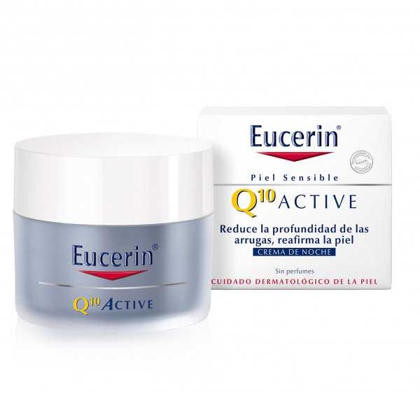 Crema de noapte antirid Q 10 Active, 50 ml, Eucerin