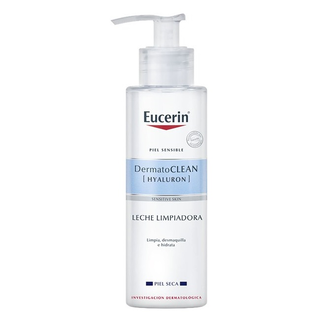 Lapte de curatare facial Dermato Clean Hyaluron, 200 ml, Eucerin