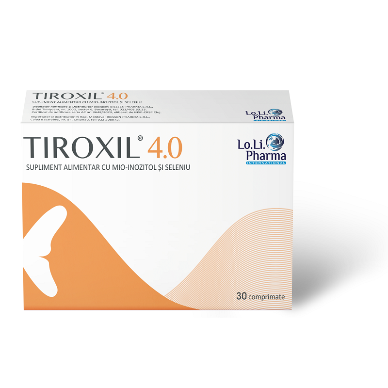 Tiroxil 4.0, 30 tablete, Loli Pharma