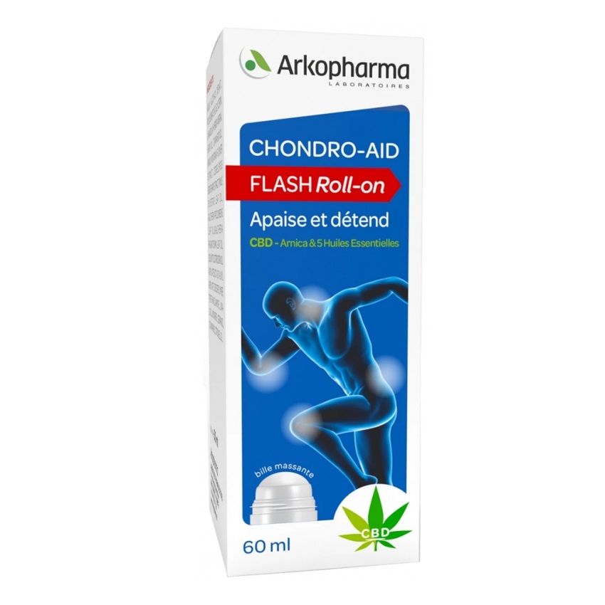 Chondro-Aid Flash roll-on, 60 ml, Arkopharma