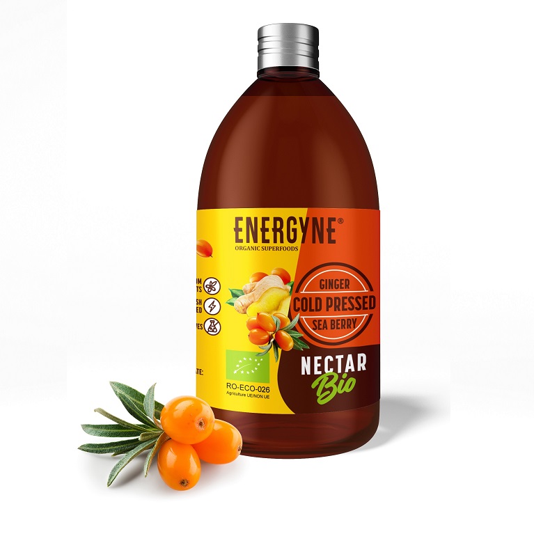 Nectar din catina si ghimbir Bio Energyne, 250 ml, BioCatina
