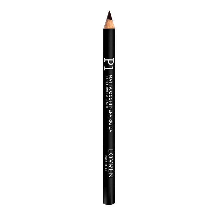 Creion contur ochi rigid Negru P1, 1 bucata, Lovren 