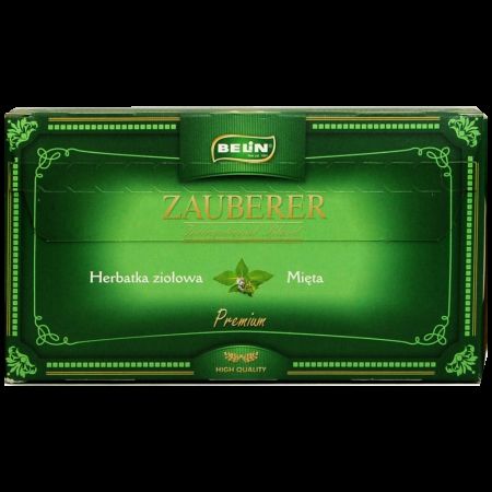 Ceai de menta Premium Zauberer, 20 plicuri, Belin