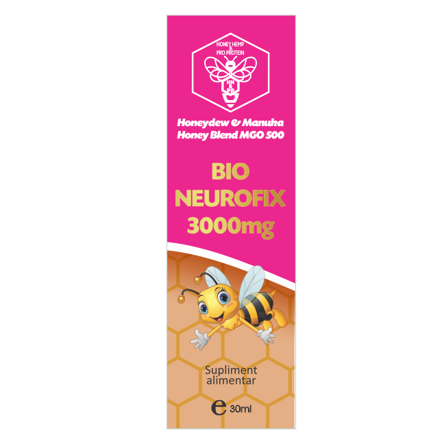 Bio Neurofix 3000 mg, 30 ml, Alcos Bioprod