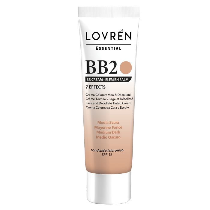 BB Cream cu SPF 15 7 Efecte Dark, 25 ml, Lovren