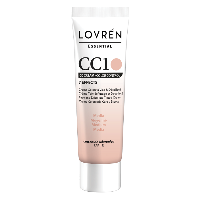 CC Cream cu SPF 15 7 Efecte Medium, 25 ml, Lovren