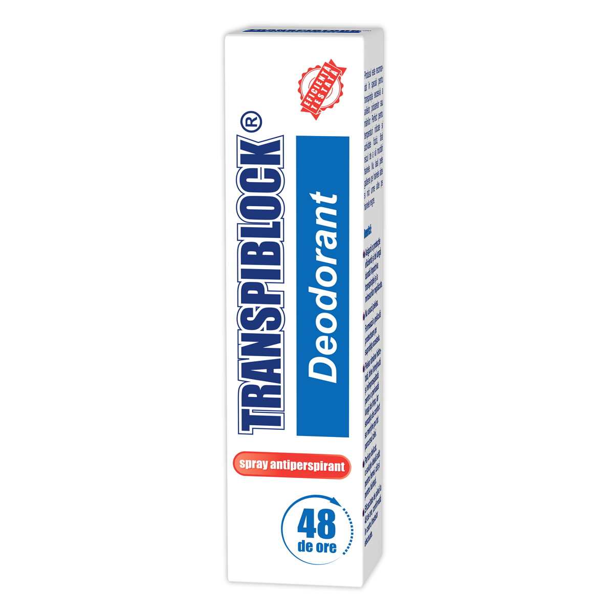 Transpiblock deodorant spray, 150 ml, Zdrovit