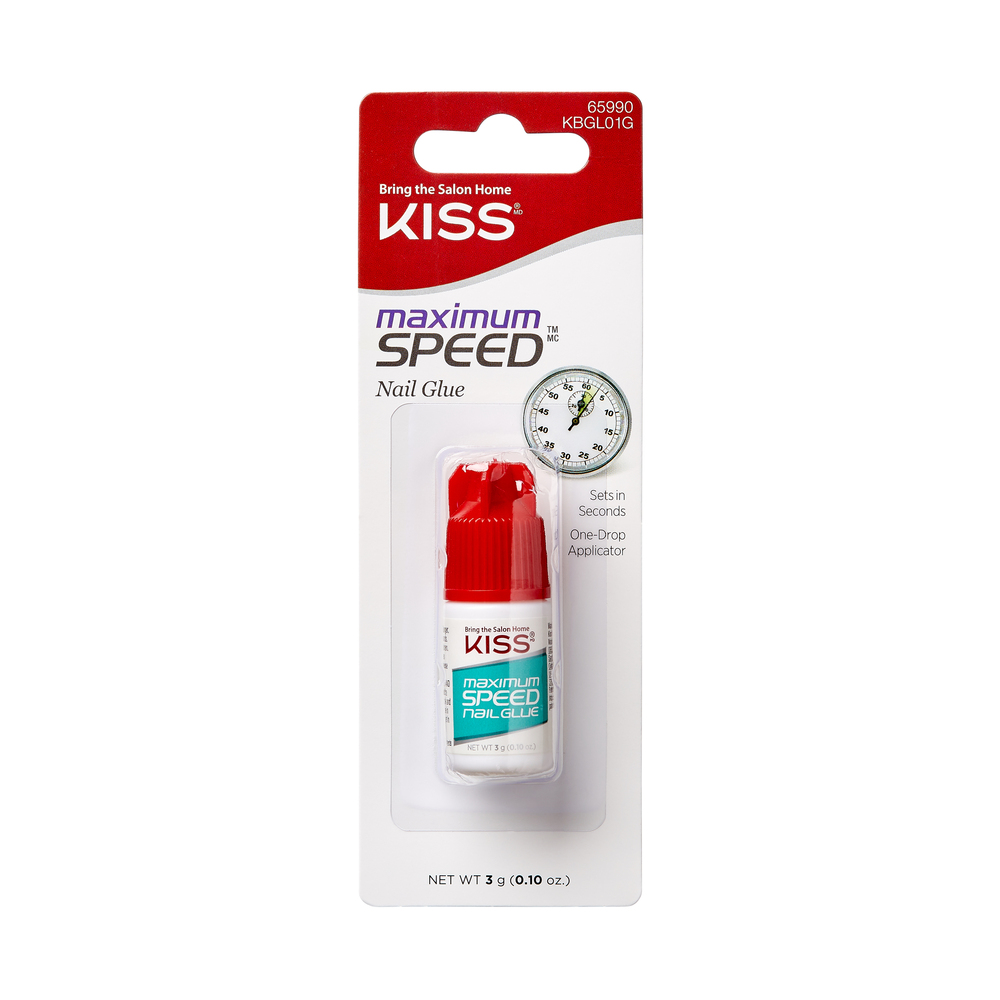 Adeziv pentru unghii false Maximum Speed, 3 g, Kiss