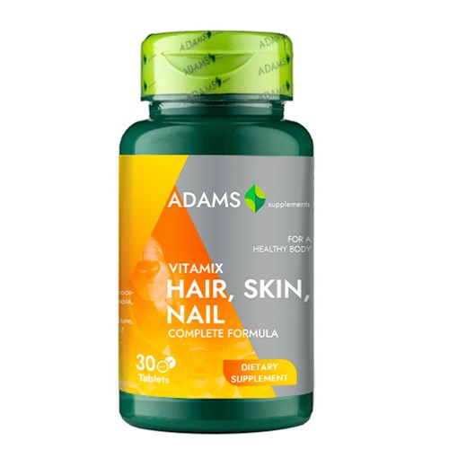 VitaMix Hair Skin & Nail, 30 tablete, Adams Vision