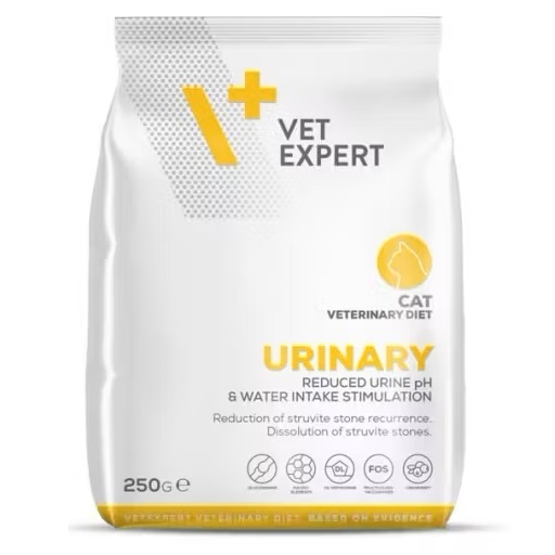 Hrana uscata pentru pisici 4T Urinary, 250 g, VetExpert