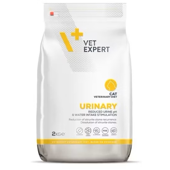 Hrana uscata pentru pisici 4T Urinary, 2 Kg, VetExpert