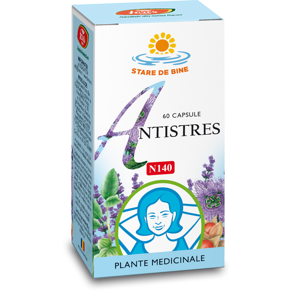 Antistres, N140, 60 capsule, Fares