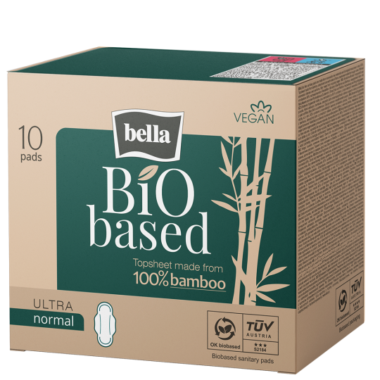 Absorbante igienice Bio based Ultra normal, 10 bucati, Bella