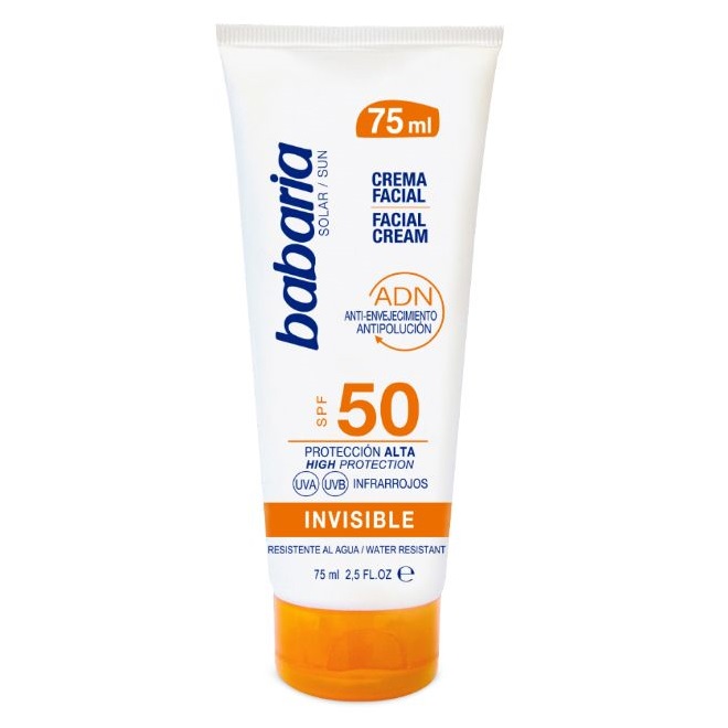 Crema faciala cu protectie solara SPF 50, 75 ml, Babaria