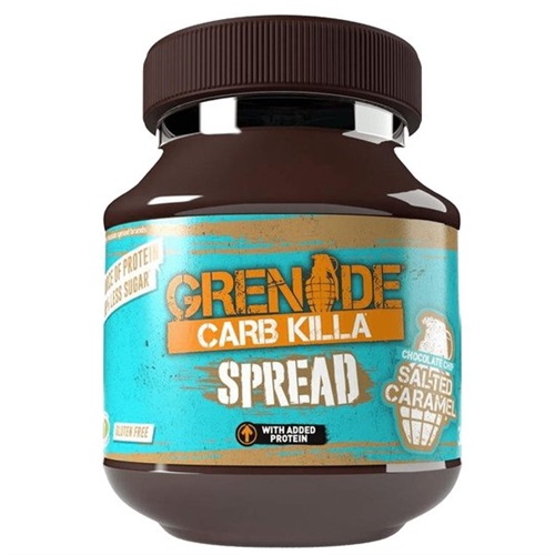 Crema tartinabila Salted Caramel CarbKilla, 360 g, Grenade