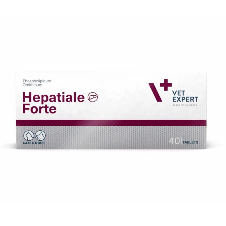 Supliment pentru intarirea functiilor hepatice la caini si pisici Hepatiale Forte, 40 tablete, VetExpert