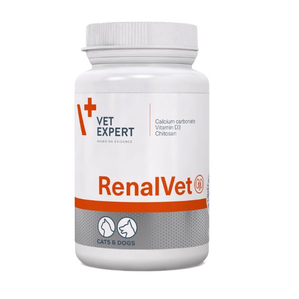 Suplimente renale pentru caini si pisici RenalVet Twist Off, 60 capsule, VetExpert