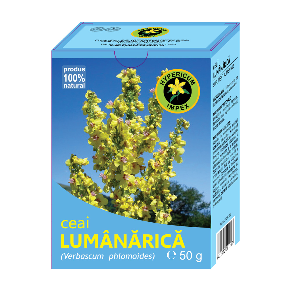Ceai Lumanarica, 50 g, Hypericum
