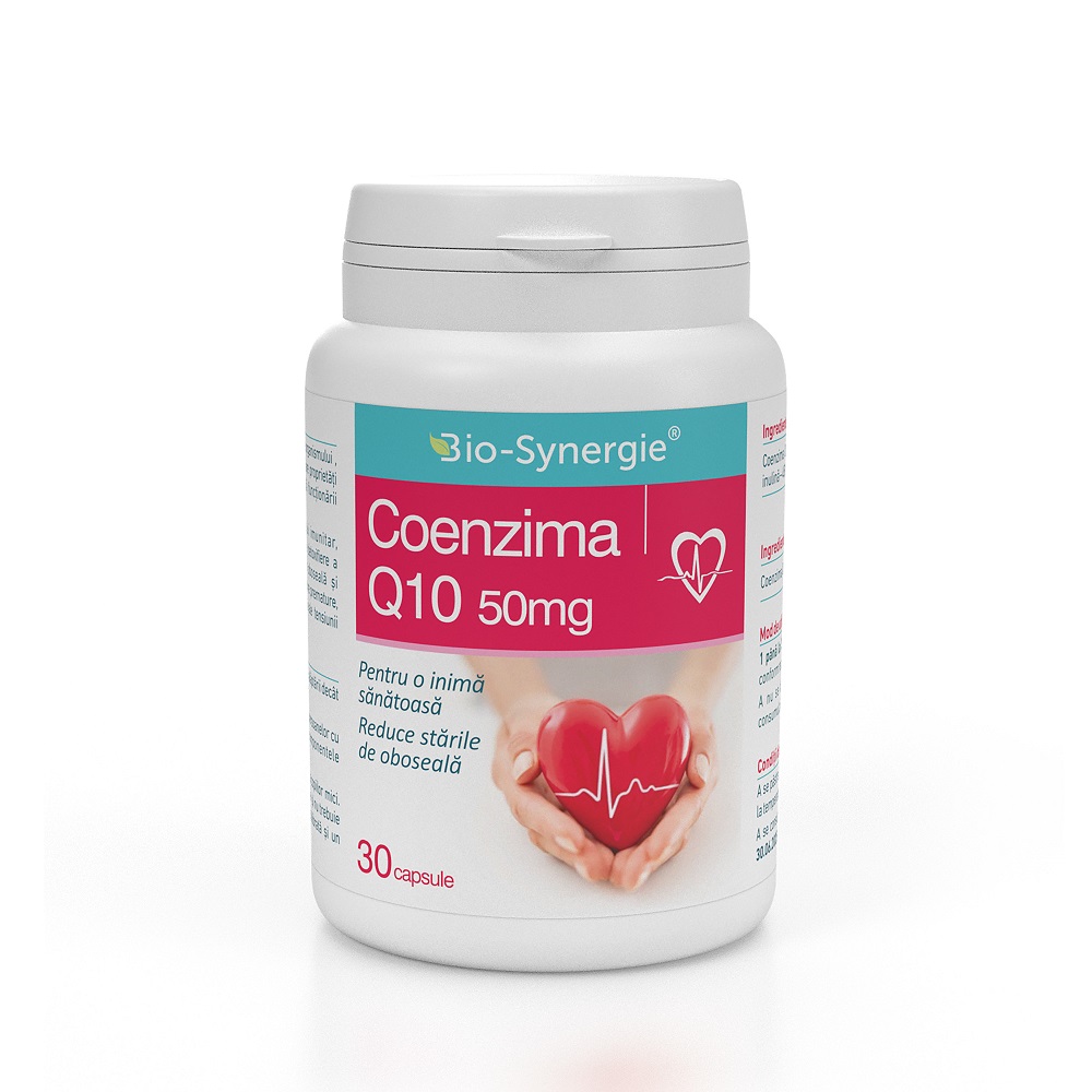 Coenzima Q10 50 mg, 30 capsule, Bio Synergie