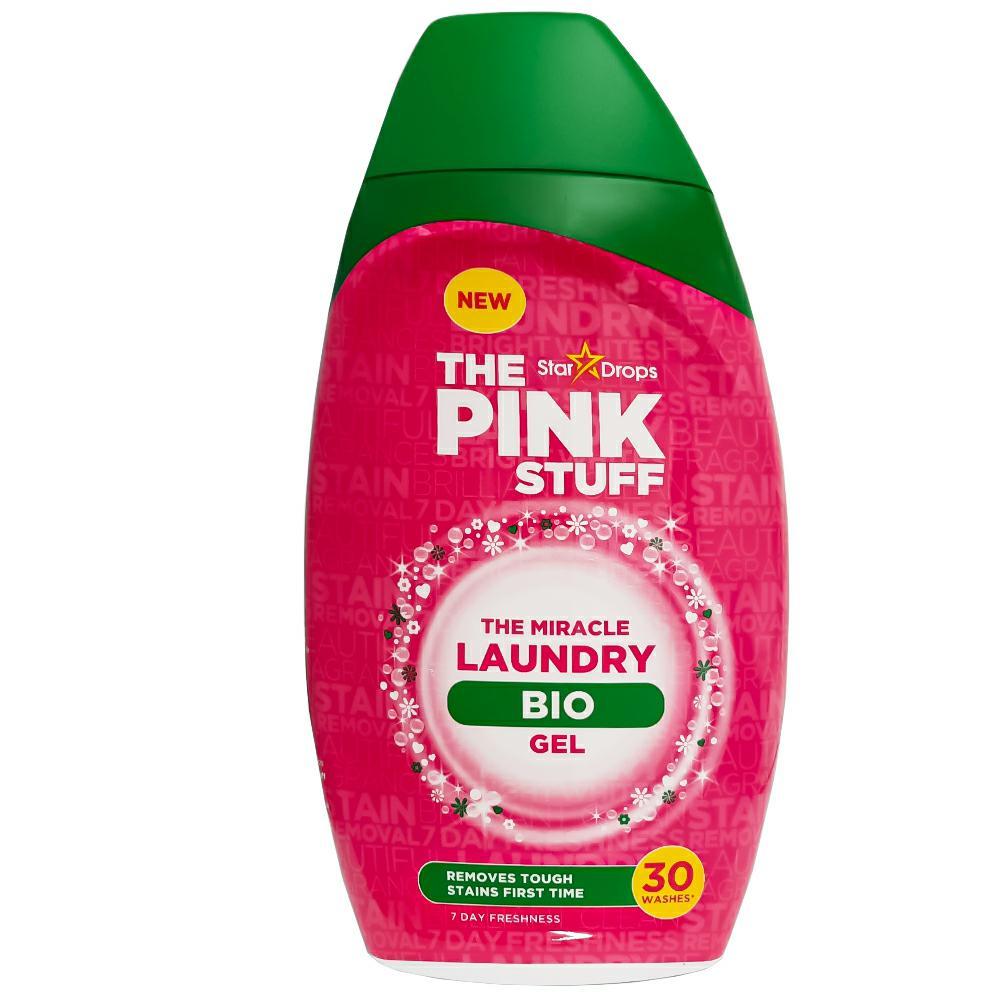 Detergent gel BIO pentru indepartarea petelor 30 spalari, 960 ml, The Pink Stuff