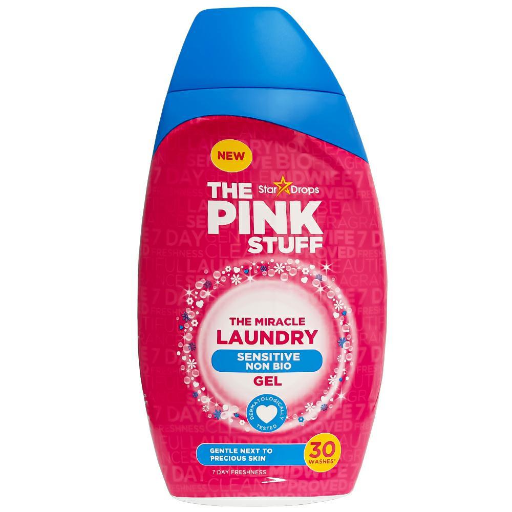 Detergent gel pentru indepartarea petelor 30 spalari, 900 ml, The Pink Stuff