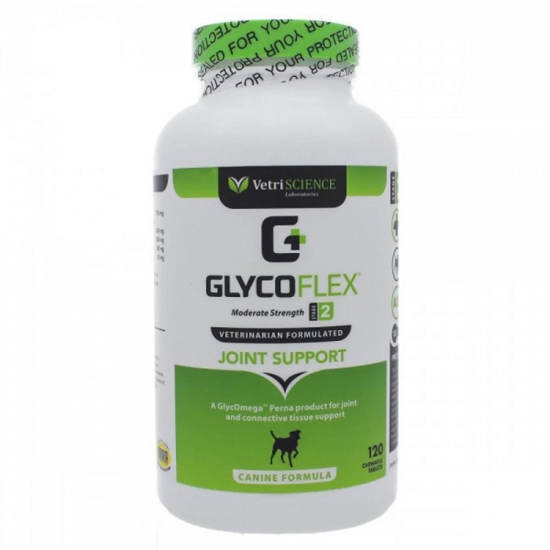 Supliment pentru suportul articulatiilor la caini Glycoflex 2, 120 tablete, Vetri Science