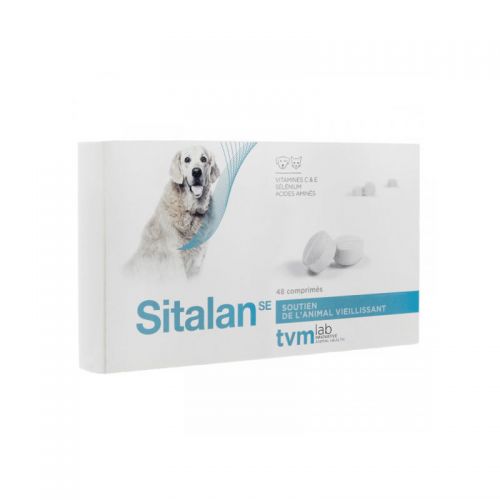 Vitaminele C & E pentru caini si pisici Sitalan, 48 tablete, TVM