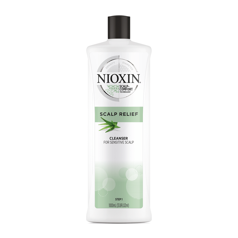 Sampon calmant pentru scalp sensibil Scalp Relief Cleanser, 1000 ml, Nioxin