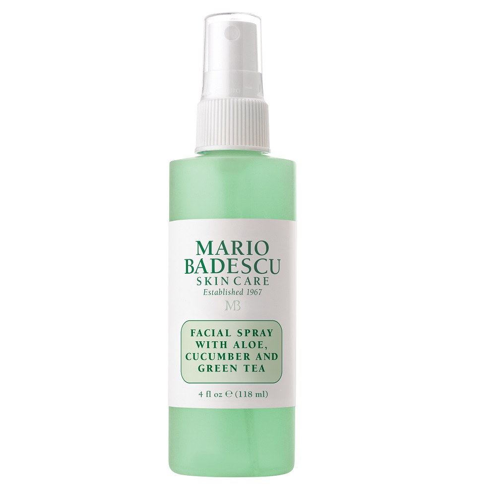 Spray pentru fata cu aloe verea, castravete si ceai verde Facial Spray Aloe, Cucumber & Green Tea, 118 ml, Mario Badescu