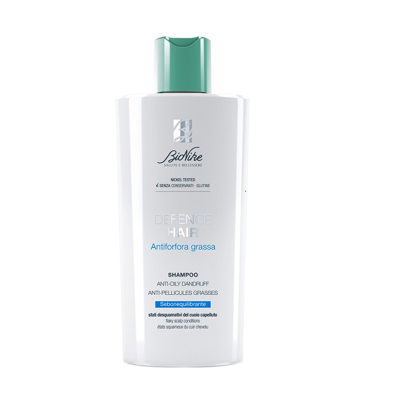 Sampon anti-matreata grasa Defence Hair, 200 ml, BioNike