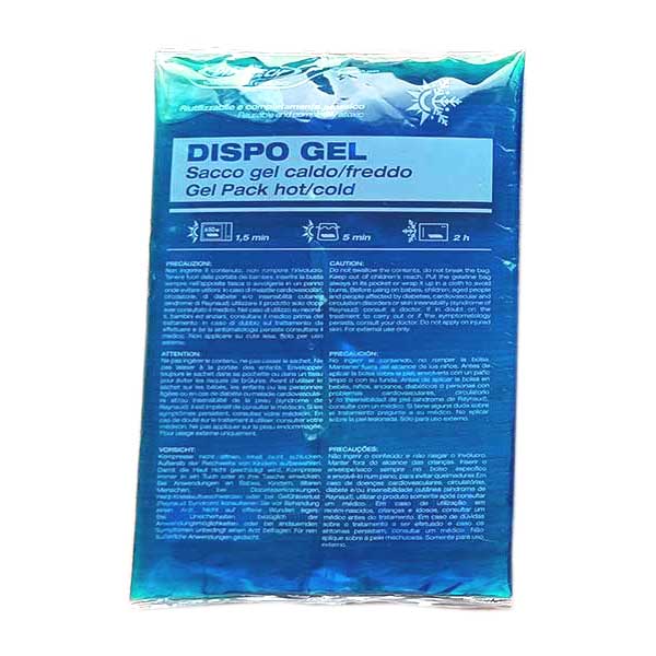 Punga gel cald-rece DispoGel, 17 cm x 26 cm, Chris Pharma Blue
