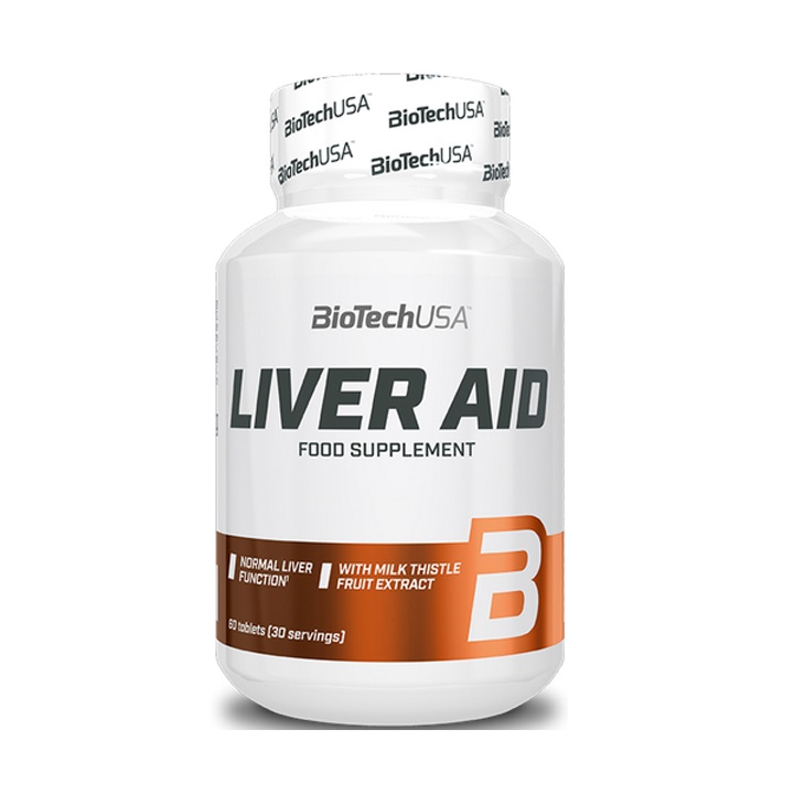 Liver Aid, 60 tablete, BioTech USA