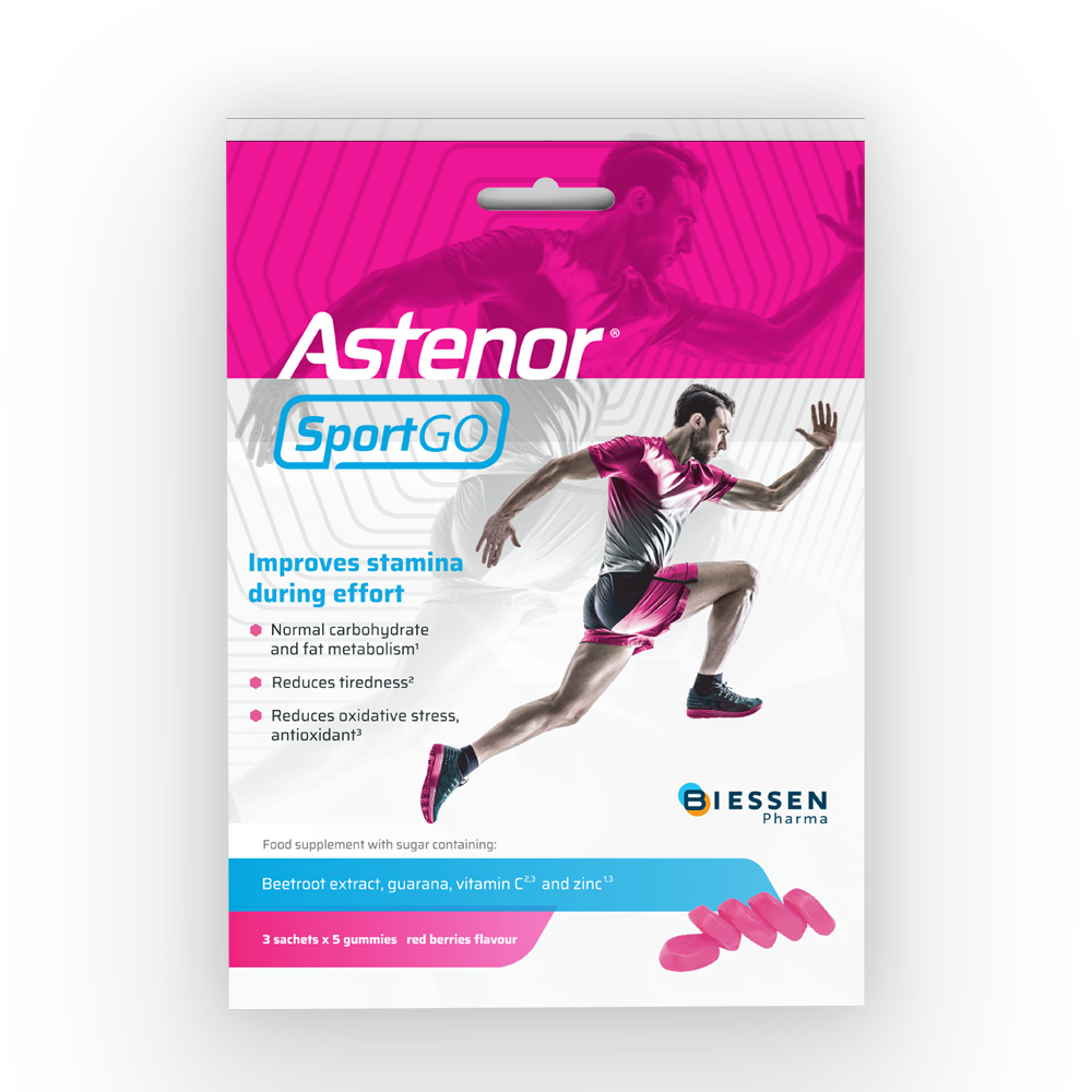 Astenor SportGo, 15 jeleuri, Biessen Pharma