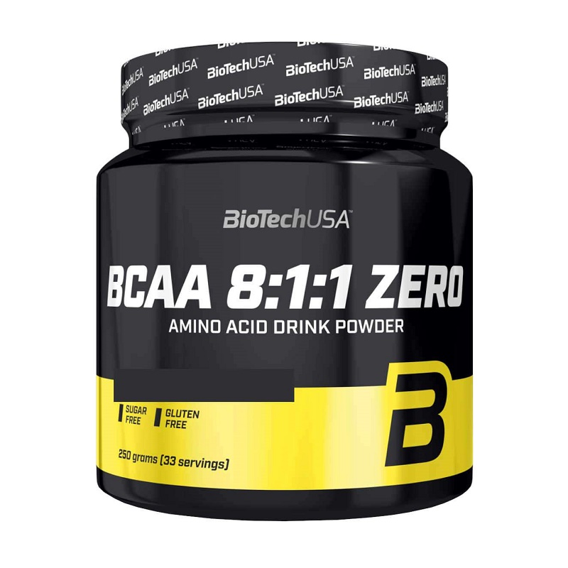 BCAA 8:1:1 Zero Cola, 250 g, BioTech USA