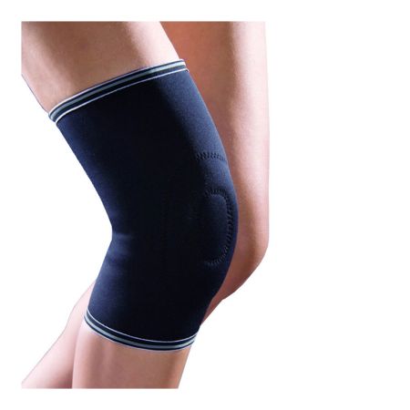 Suport elastic cu pernita de silicon pentru genunchi, Marimea L,0016, Anatomic Help