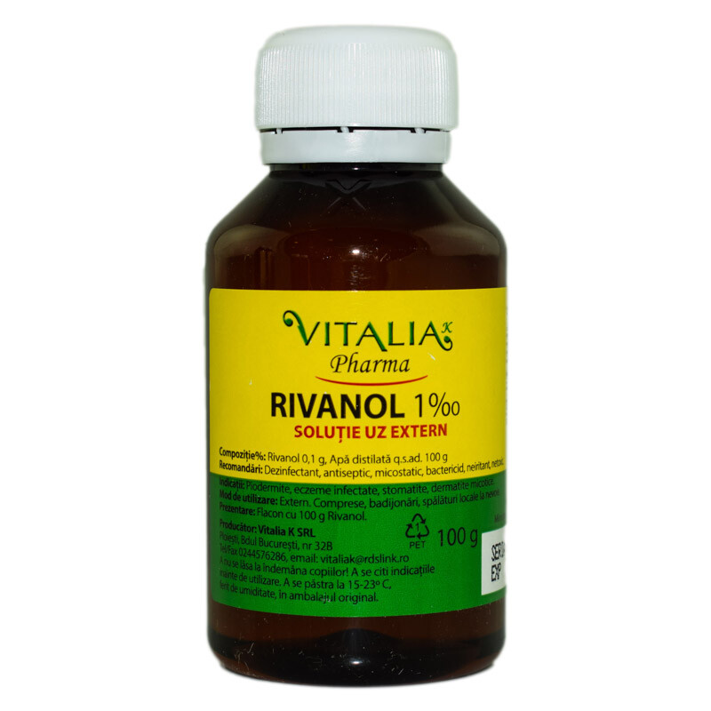 Rivanol, 0.1 %, 100 g - Vitalia
