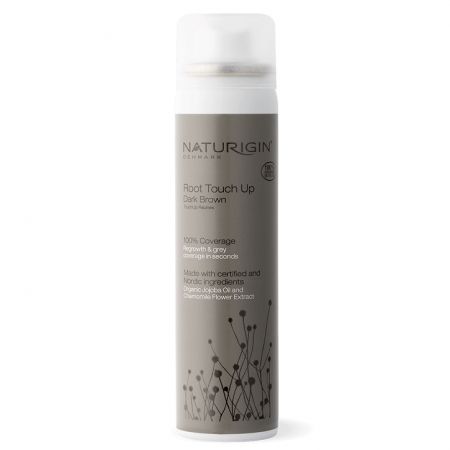 Spray pentru acoperirea firelor albe Dark Brown Root Touch Up, 75 ml, Natulique