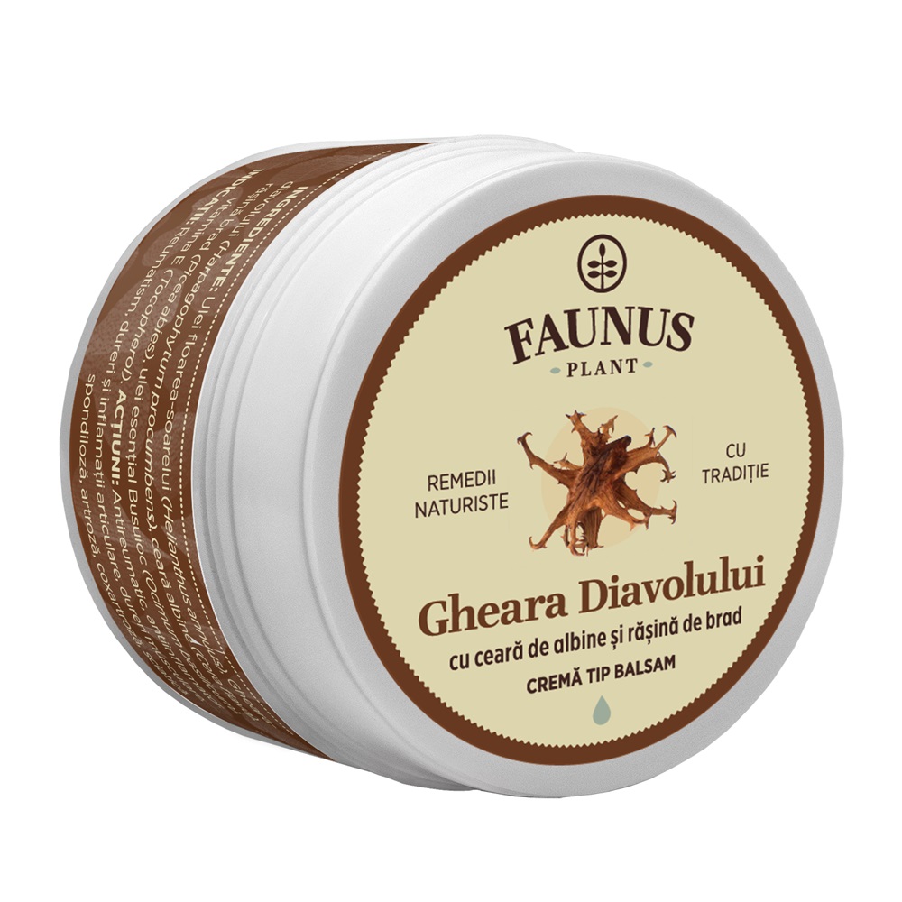 Crema tip balsam Gheara Diavolului, 50 ml, Faunus Plant