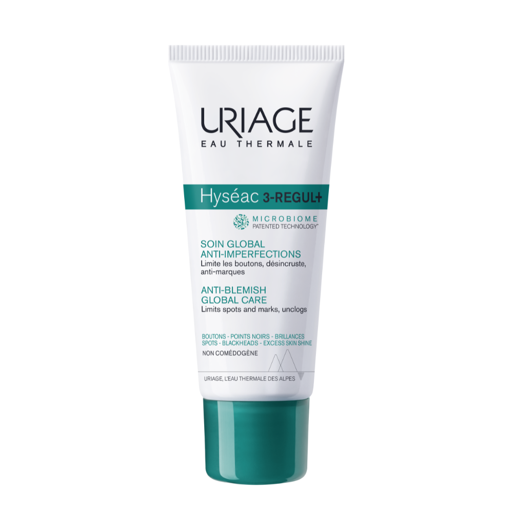 Crema anti-acnee Hyseac 3-Regul+, 40 ml, Uriage