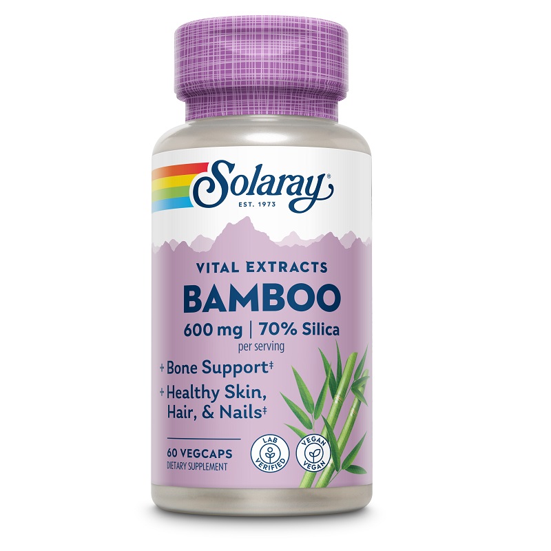 Bamboo, 60 capsule vegetale, Solaray