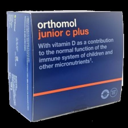 Orthomol Junior C Plus cu aroma de portocale, 30 tablete, Orthomol