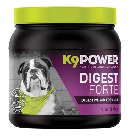 Supliment pentru sistemul digestiv Digest Forte, 454 g, K9Power