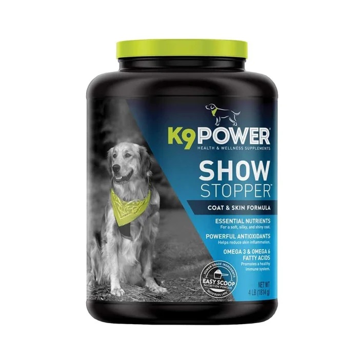 Supliment pentru piele si blana pentru caini Show Stopper, 454 g, K9Power