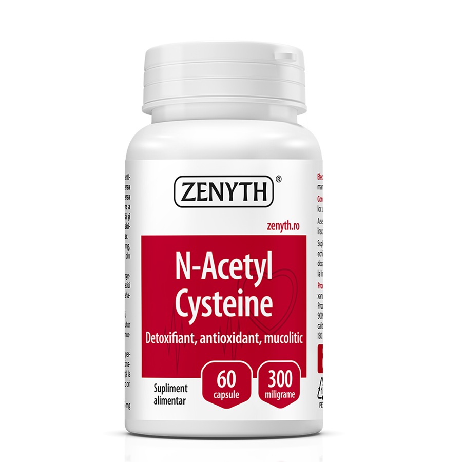 N-Acetyl L-Cysteine, 60 capsule, Zenyth